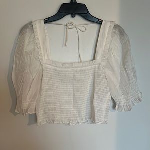 White H&M Blouse
